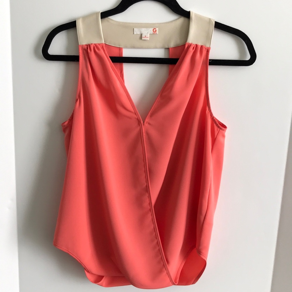 G by guess blouse/tank top. Small